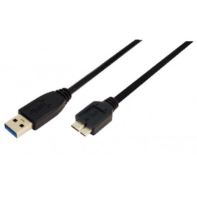 LogiLink USB 3.0 naar Micro B 60cm Black