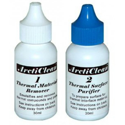 Arctic Silver ArctiClean Thermal Grease Remover Kit 2x30ml