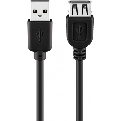 USB 2.0 Verlengkabel A/A 5 Meter M/F