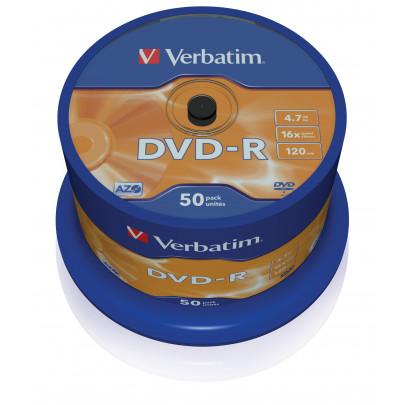 Verbatim DVD-R 16x 50 stuks Spindle