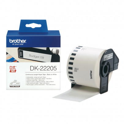 Brother DK-22205 30,48m Cont Paper Tape 62mm