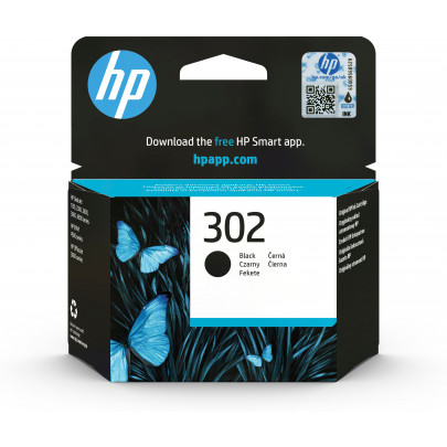HP Inktcartridge N° 302 Zwart