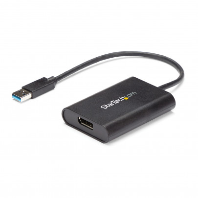 StarTech USB 3.0 to DPP adapter Zwart (tot 4K)