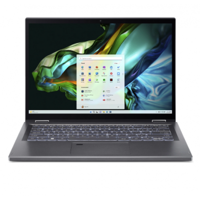 Acer Aspire 5 Spin A5SP14-51MTN-563X (14" WUXGA IPS Touch-i5-1335U-16GB-512GB SSD-Intel Iris Xe-W11-Azerty) Grijs