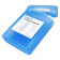 LogiLink Blauwe plastieken beschermdoos voor 1 x 3,5" HDD