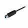 StarTech USB-C naar USB-B M/M Kabel - 1m (USB 3.1) Zwart